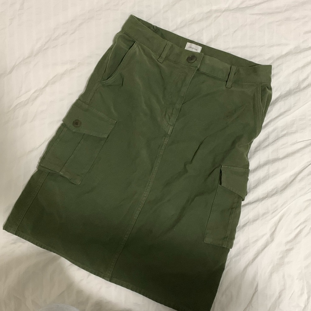 Wilfred Green Midi Skirt